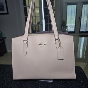 Coach Blush Leather Tote Bag